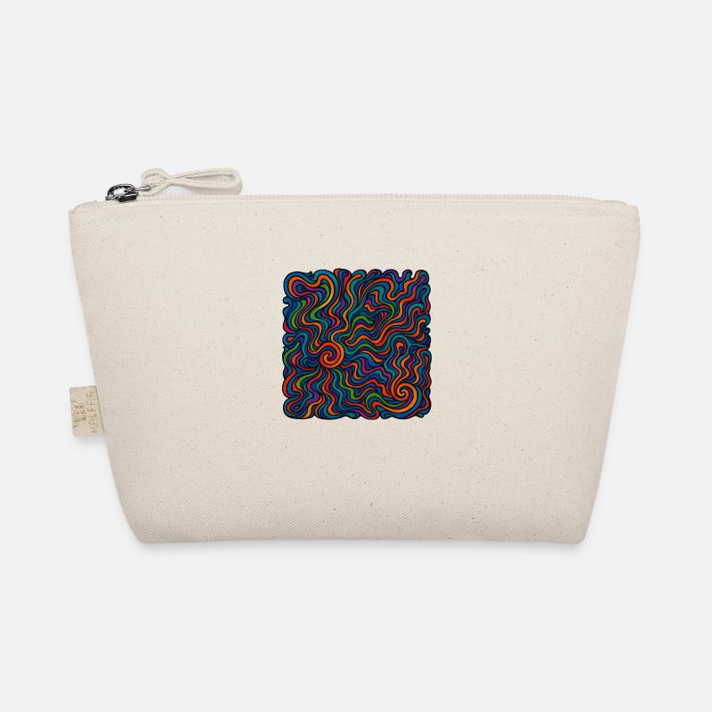 Psychedelic graphics Organic Pouch