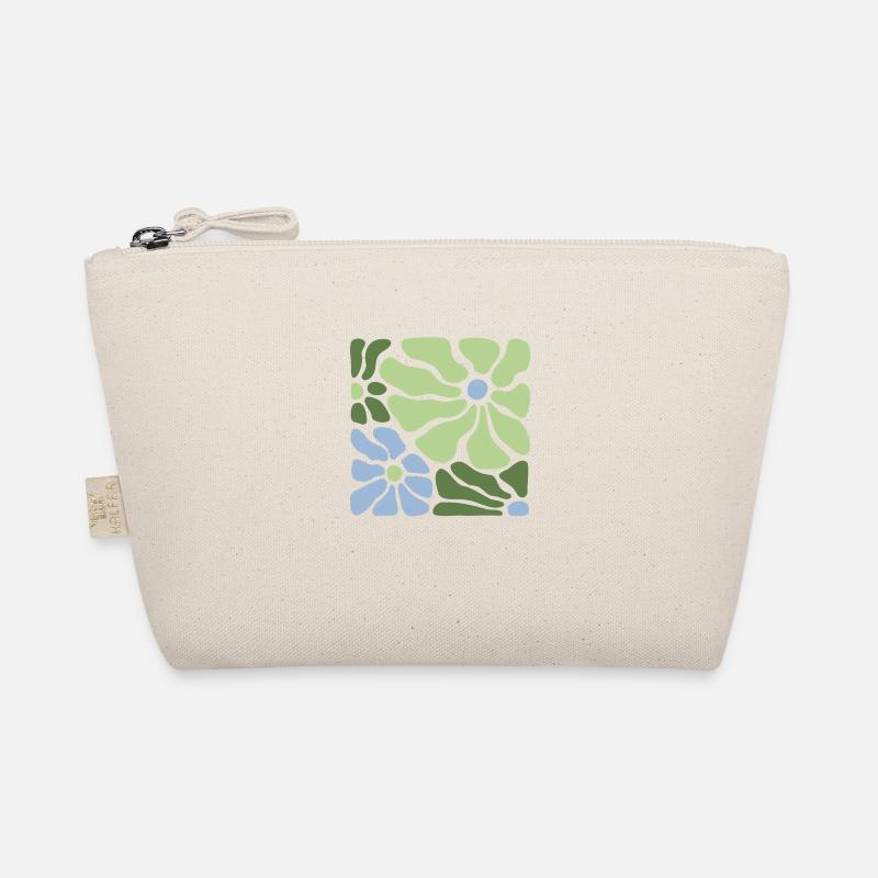 Retro Flower Organic Pouch
