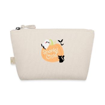 Spooky Child – Citrouille d’Halloween, fantôme et chat - Trousse biologique - nature - Devant