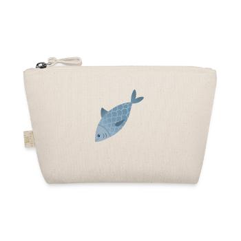 Blue Fish - Organic Pouch - nature - Front