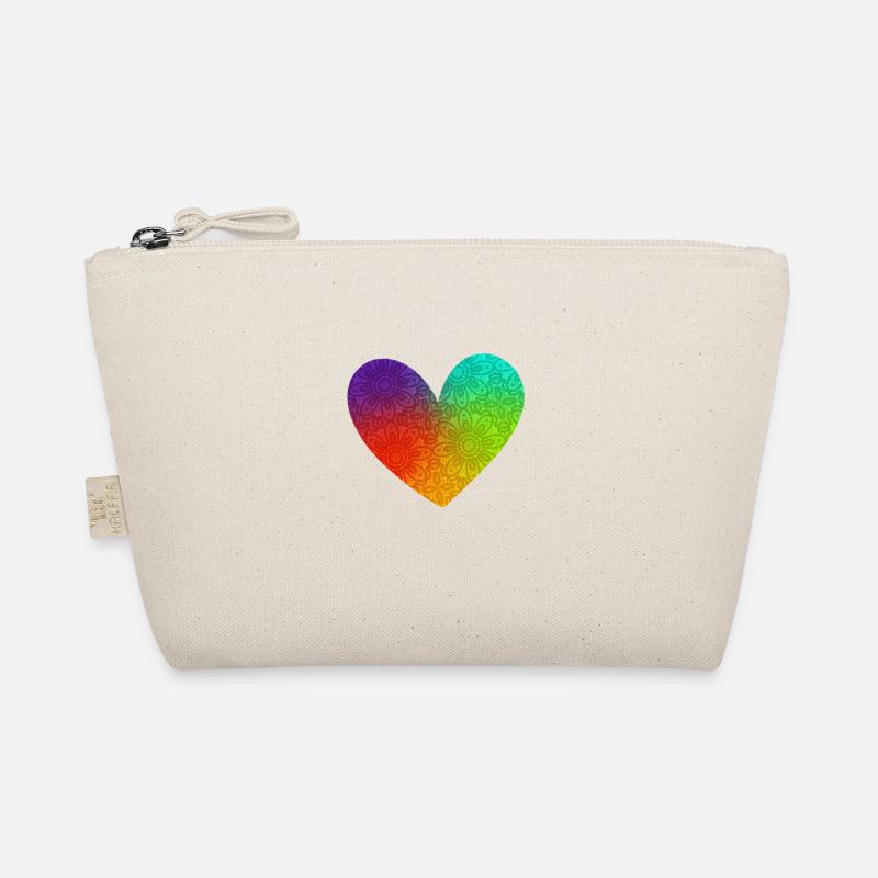Herz heart Liebe Bio-Täschchen