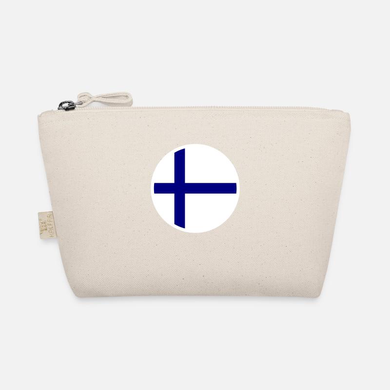 Drapeau de la Finlande Drapeau Trousse biologique