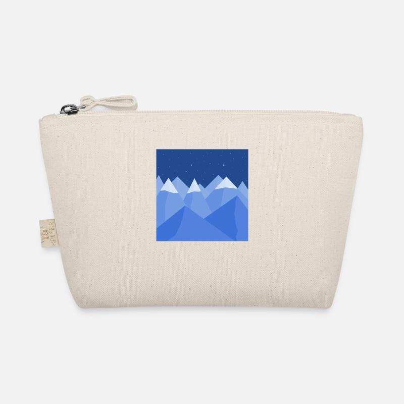 Blue landscape Organic Pouch