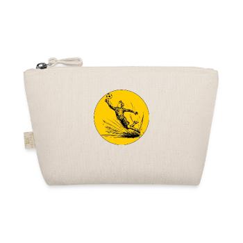 Goalkeeper (black and yellow) - Organic Pouch - nature - Front