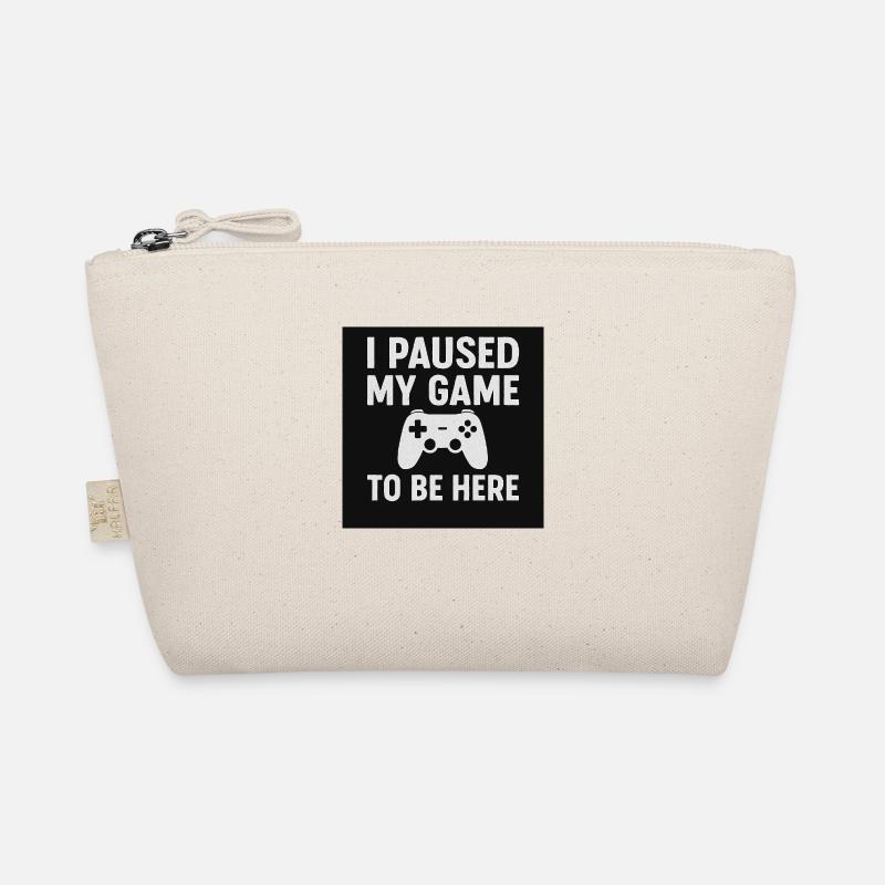 I paused my game - Bio-Täschchen - Natur