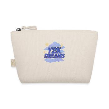 Y2k Fashion Clouds - Organic Pouch - nature - Front