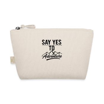 Say Yes to Adventure - Organic Pouch - nature - Front