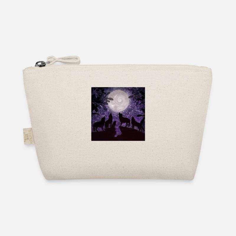 Wölfe Bio-Täschchen