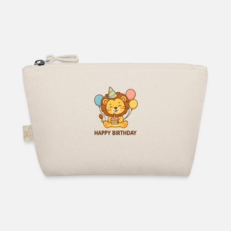Anniversaire du lion - Conception d’anniversaire mignonne pour enfant Trousse biologique