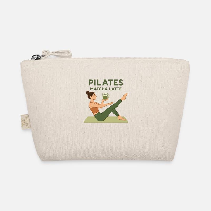 Pilates Girl Matcha Latte - Bio-Täschchen - Natur