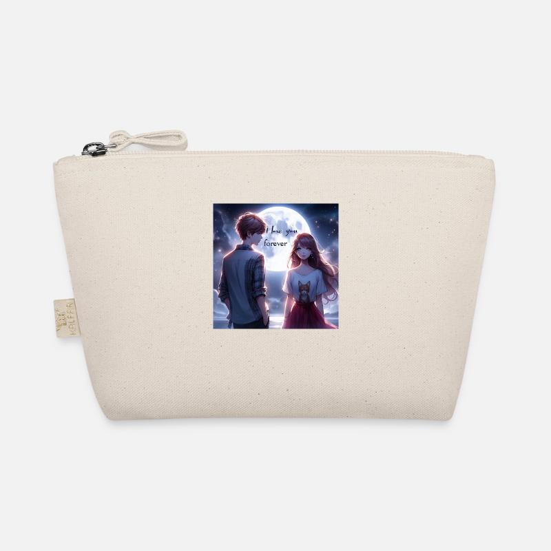 Junge schöne Liebe Bio-Täschchen