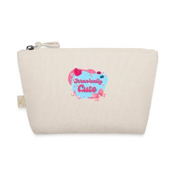 Chronically Cute Lolly Bow Pills Diamonds - Organic Pouch - nature - Front