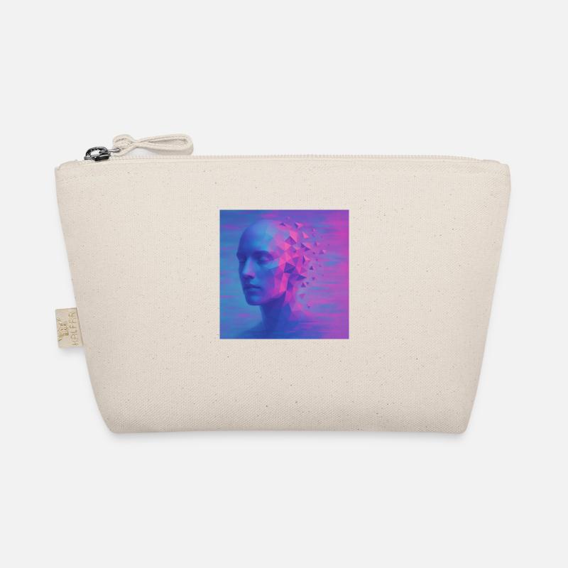 Tête futuriste dans le style numérique Trousse biologique