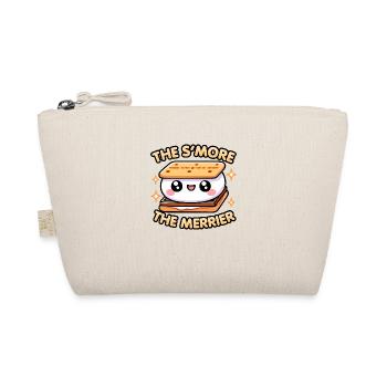 Kawaii Chibi S'More – Je S'More desto lustiger Lustig - Bio-Täschchen - Natur - Vorne