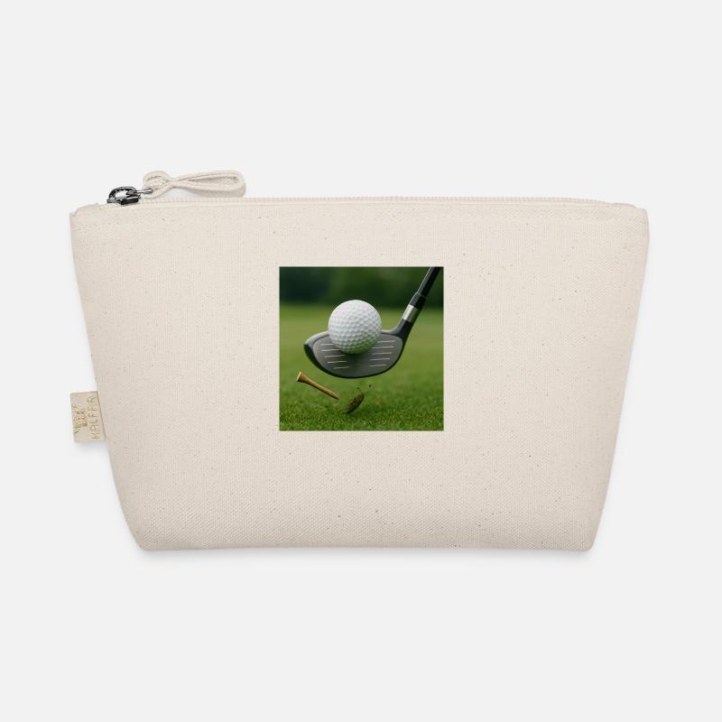Sport - Golf, Schläger und Ball Bio-Täschchen