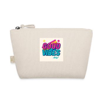 Good Vibe.s – Classic Feel - Bio-Täschchen - Natur - Vorne