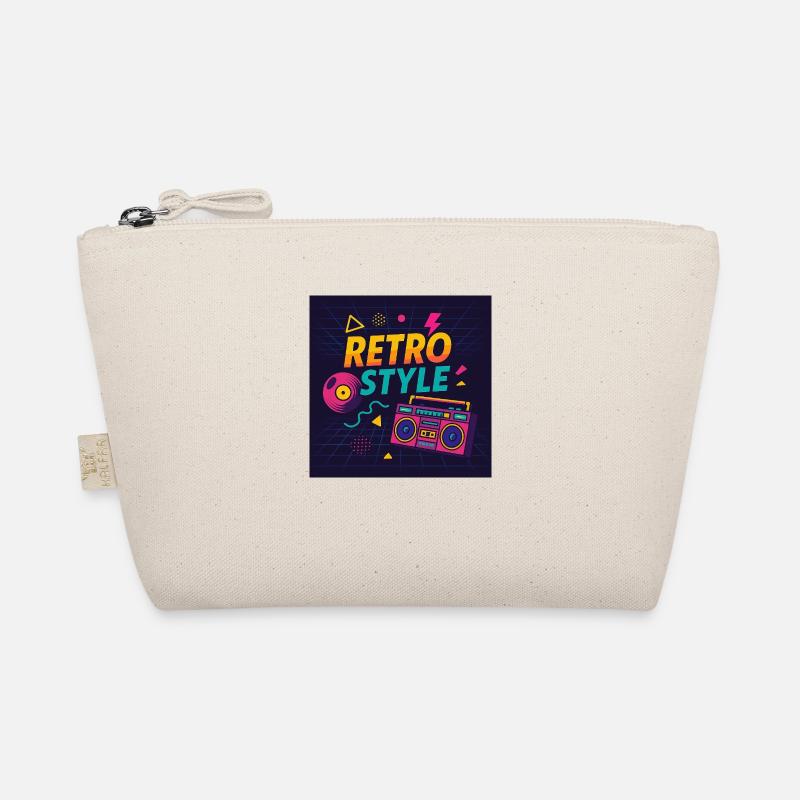 Retro Style – Mixtape Edition - Bio-Täschchen - Natur