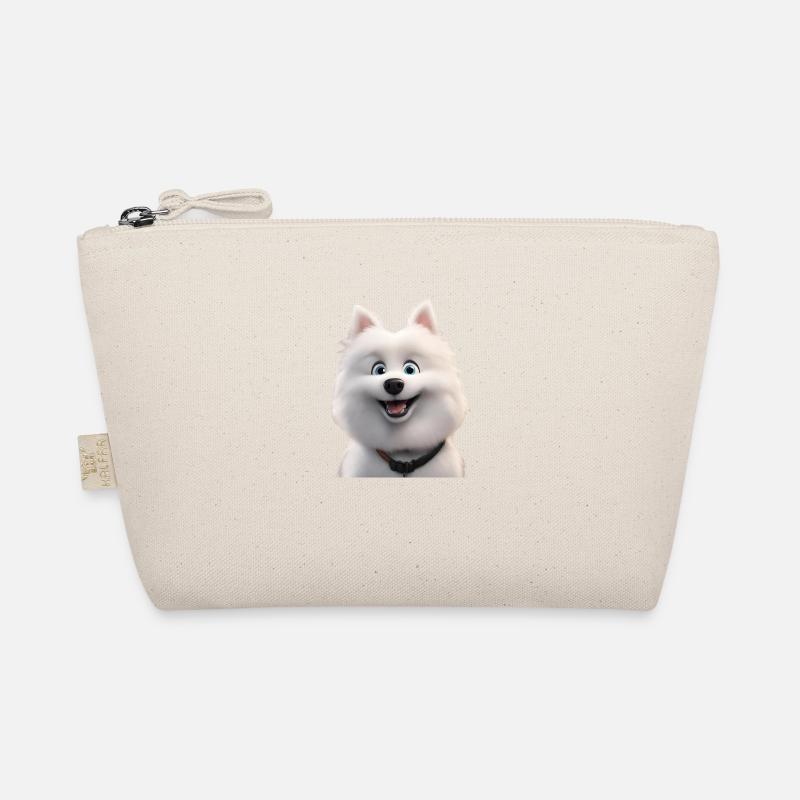 „Niedlicher Spitz-Hund – Das perfekte Tierdesign“ Bio-Täschchen
