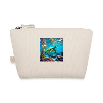 The Sea Turtle - Organic Pouch - nature - Front
