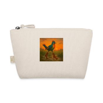 Oiseau coloré à Higheels - Trousse biologique - nature - Devant