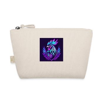 Rooster neon - Organic Pouch - nature - Front
