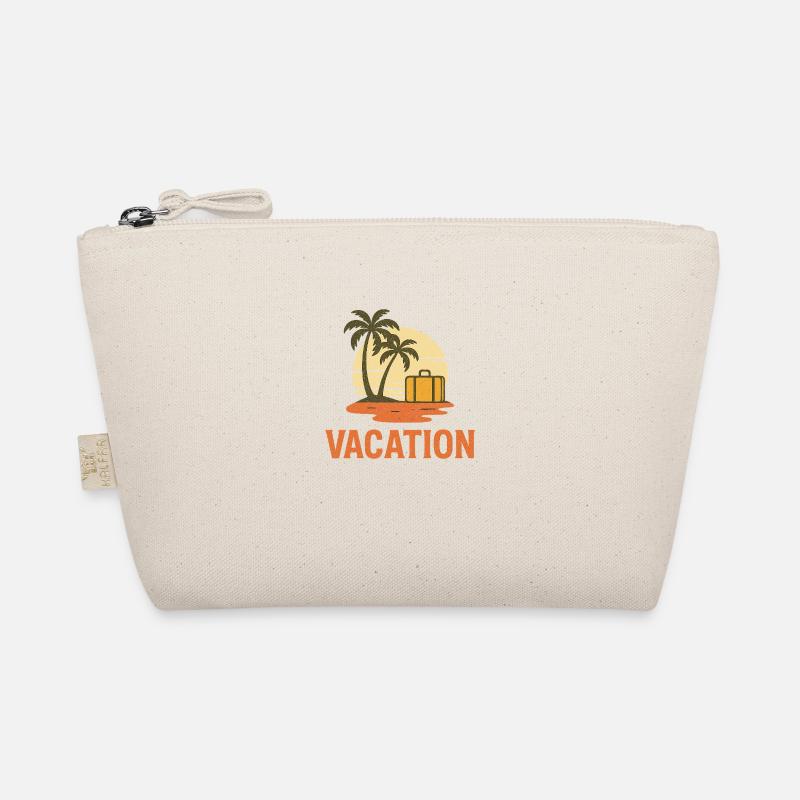 Palm Trees & Suitcases – Pure Holiday Feeling Organic Pouch
