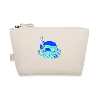 Octopus Pirate Équipage Capitaine Marin Boucanier Voile - Trousse biologique - nature - Devant