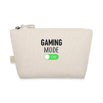 Gaming Mode On - Gamer - Gamergirl - Organic Pouch - nature - Front