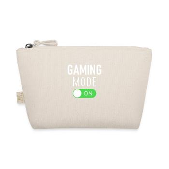 Gaming Mode On - Gamer - Gamergirl - Organic Pouch - nature - Front