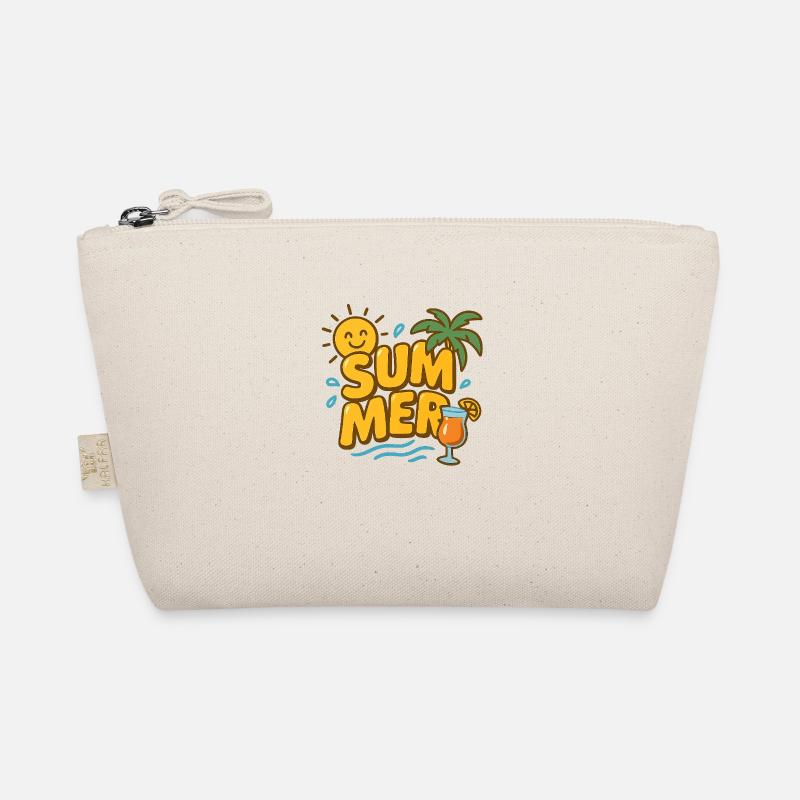 Sommerliche Sonnenschein-Vibes Bio-Täschchen