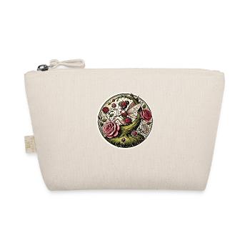 Vintage Rose Fee - Bio-Täschchen - Natur - Vorne