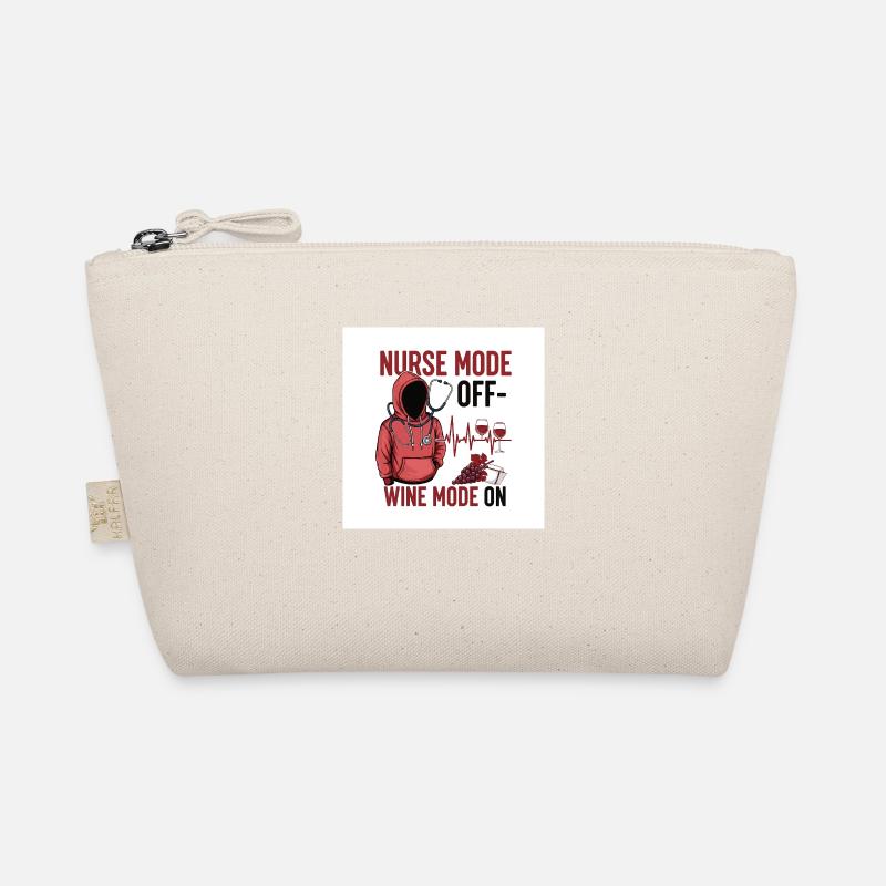 Nurse off Duty - Bio-Täschchen - Natur