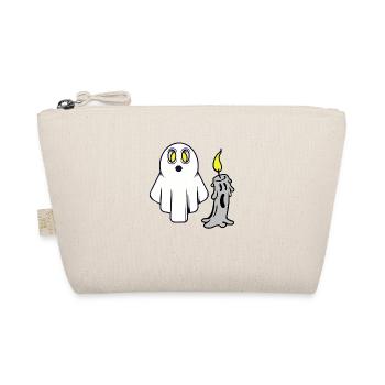 Halloween Fantôme Fantôme Enfants Enfant Fille Garçon - Trousse biologique - nature - Devant