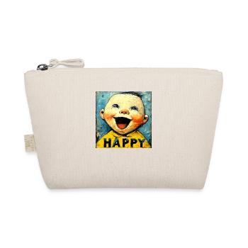"Happy Baby" by van Gogh - Organic Pouch - nature - Front