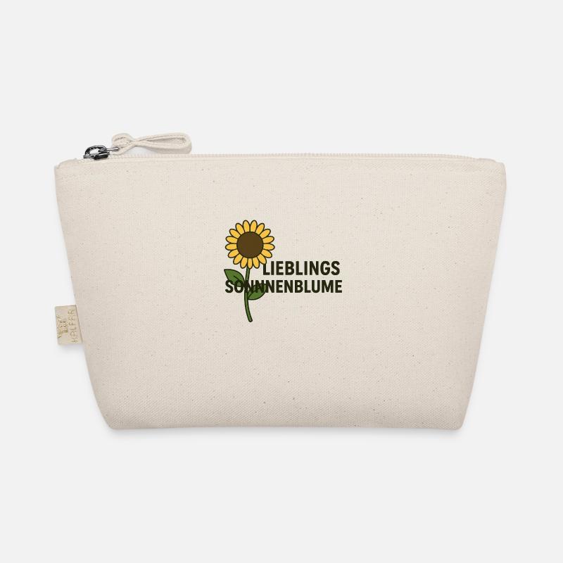 LIEBLINGS SONNENBLUME - Bio-Täschchen - Natur