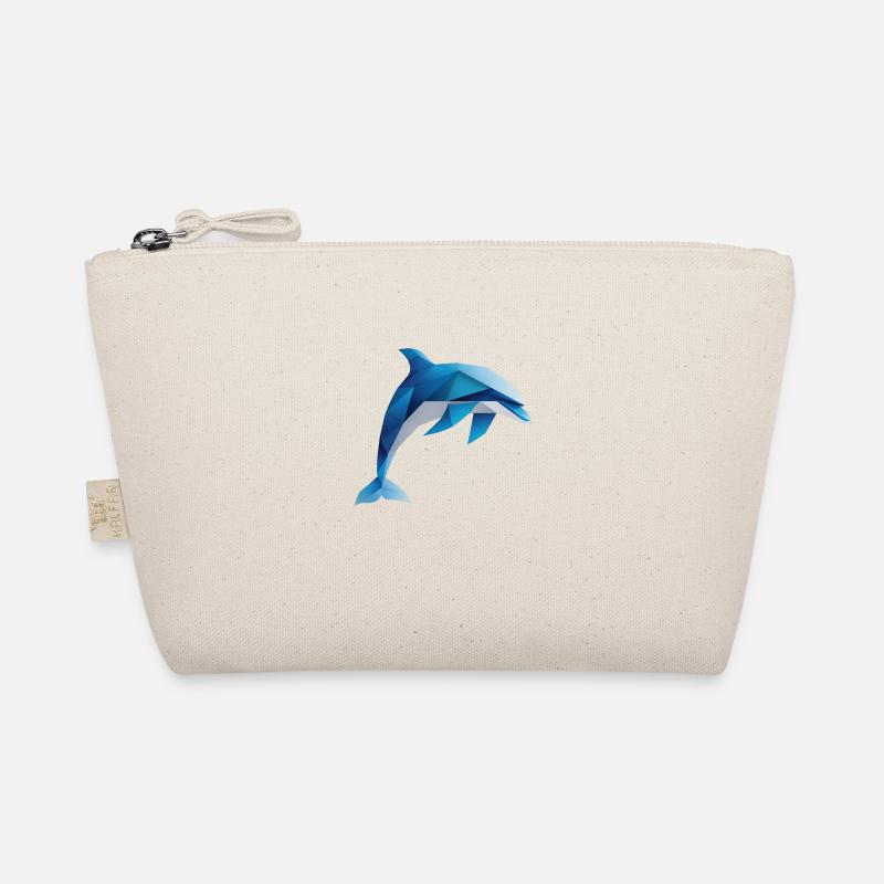 Tauchender Delfin, Wassertier Bio-Täschchen