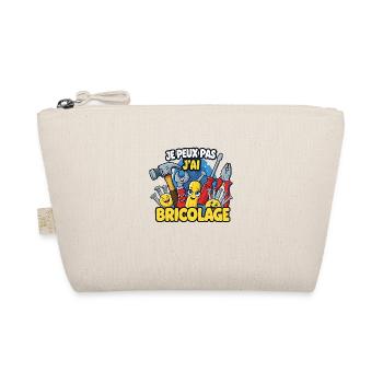 Ich kann nicht DIY - Bio-Täschchen - Natur - Vorne