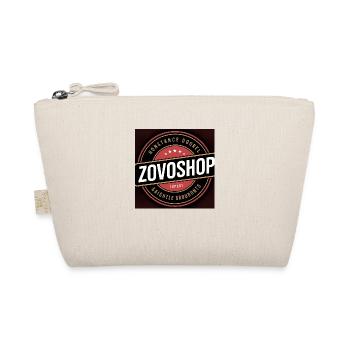 Zovoshop merch logo - Bio-Täschchen - Natur - Vorne