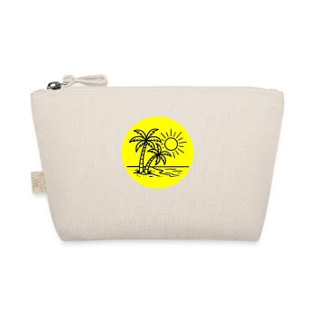 Île Palmier Symbole Vacances - Trousse biologique - nature - Devant