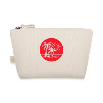 Île Palmier Symbole Vacances - Trousse biologique - nature - Devant