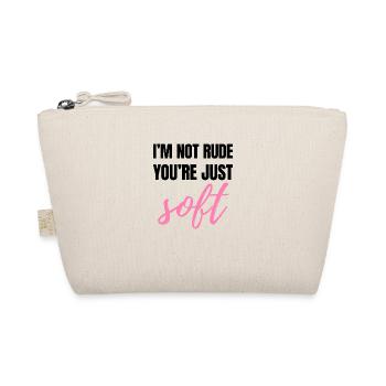 Je ne suis pas impoli – vous êtes juste doux et sarcastique Citation K - Trousse biologique - nature - Devant