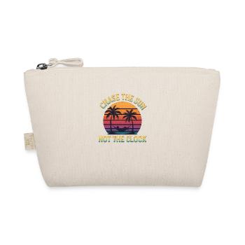 Chase the Sun, Not the Clock - Organic Pouch - nature - Front