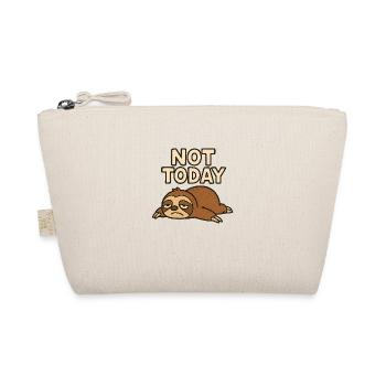 Not Today - Organic Pouch - nature - Front