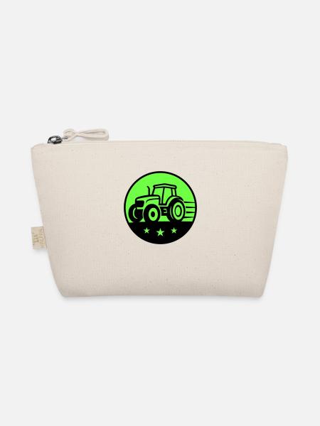 Agriculteur tracteur - Trousse biologique - nature - Devant
