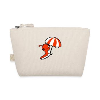 Flying Caterpillar Umbrella Sky Windy Holiday - Organic Pouch - nature - Front