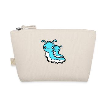 2 Chenille Famille Maman Papa Enfant Bébé Père Mère - Trousse biologique - nature - Devant