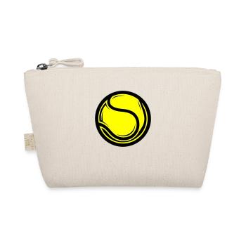 Tennisball Symbol - Bio-Täschchen - Natur - Vorne