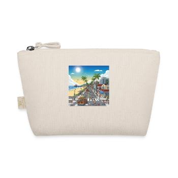Newport Beach street - Organic Pouch - nature - Front