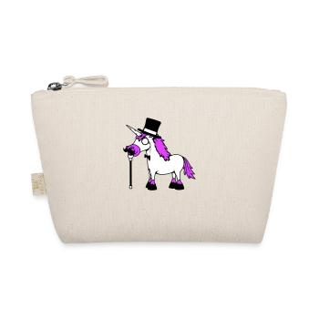 Licorne Sir Gentleman Mr. Rich Monocle Chapeau haut de forme - Trousse biologique - nature - Devant