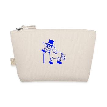 Licorne Sir Gentleman Mr. Rich Monocle Chapeau haut de forme - Trousse biologique - nature - Devant